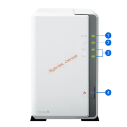 Synology DS223J NAS Network Attatch Storage ขนาด 2Bay Ram 1G
