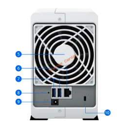 Synology DS223J NAS Network Attatch Storage ขนาด 2Bay Ram 1G