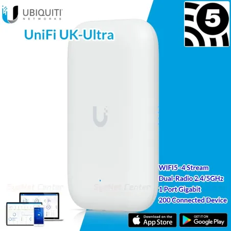 UK-Ultra Ubiquiti Unifi Swiss Army Knife Access Point WIFI-5 2x2 MIMO, 1.66Gbps