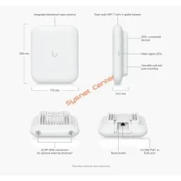 U7-Outdoor Ubiquiti Unifi Access Point WIFI-7 2x2 MIMO 240MHz, 4.98Gbps