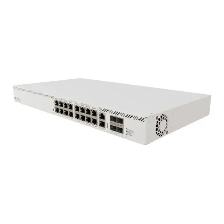 CRS320-8P-8B-4S+RM Mikrotik Cloud L3 POE Switch, 16 Port Gigabit, 4 SFP+, POE 600W