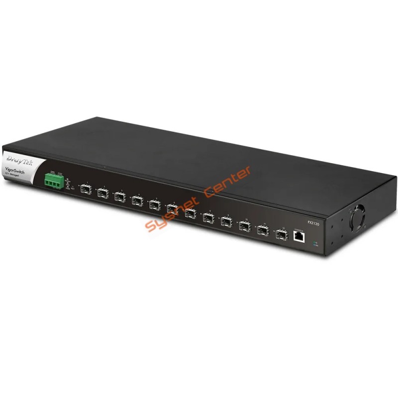 VigorSwitch FX2120 Draytek L2+ Manage Switch 12 Port SFP+ 10Gbps