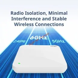 RG-AP880-L Ruijie Wireless Access Point Tri-Radio Wi-Fi 6E 4x4 MIMO 7.780Gbps