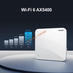 RG-AP840-L Ruijie Wireless Access Point Dual-Radio Wi-Fi 6 4x4 MIMO 5.37Gbps