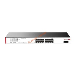 H3C Magic Switch BS218F-HP-US 18 Ports Gigabit POE Switch, 2 Port SFP, 225W