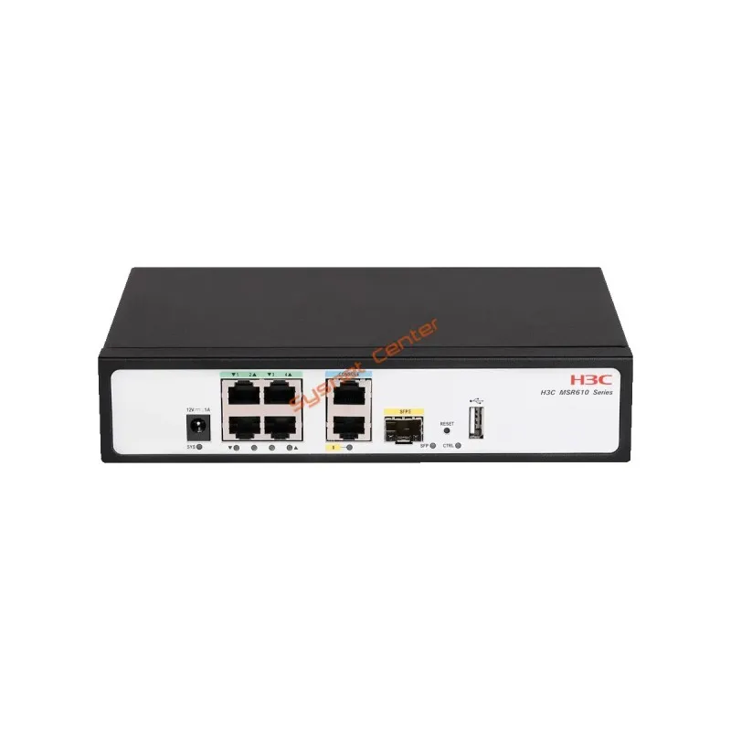 MSR610 H3C Router 2 WAN, 4 Port LAN, Throughput 1Gbps VPN