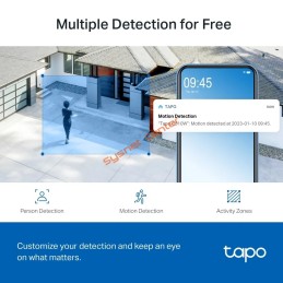 TP-LINK Tapo C510W Outdoor Pan/Tilt Security Wi-Fi Camera, 2K