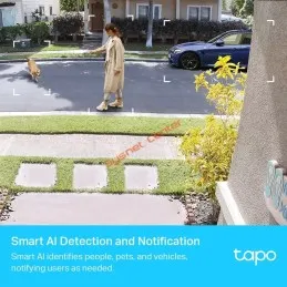 TP-LINK Tapo C420 Smart Wire-Free Security Camera, 2K QHD