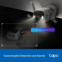 TP-LINK Tapo C325WB Outdoor Security Wi-Fi Camera, 2K QHD