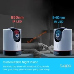 Tapo C225 TP-LINK Pan/Tilt AI Home Security Wi-Fi Camera, 2K QHD