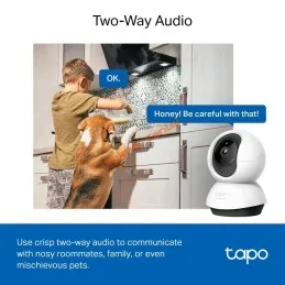 TP-LINK Tapo C220 Pan/Tilt AI Home Security Wi-Fi Camera, 2K QHD