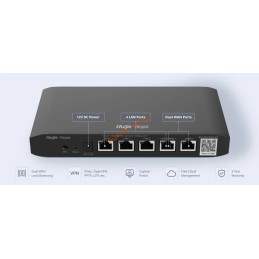 Reyee RG-EG105G-V3 Cloud Managed Router 2 Wan, VPN, Ruijie Cloud