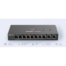 Reyee RG-EG210G-P-V3 Cloud Router 2 WAN, POE 110W