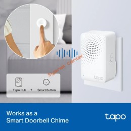 Tapo H100 TP-LINK Smart Hub with Chime เชื่อมต่ออุปกรณ์ Tapo Smarthome