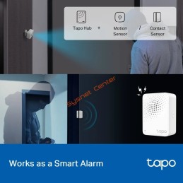 Tapo H100 TP-LINK Smart Hub with Chime เชื่อมต่ออุปกรณ์ Tapo Smarthome