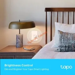 TP-LINK Tapo S200D Smart Remote Dimmer Switch ปุ่มกดสำหรับควบคุมอุปกรณ์หลอดไฟ