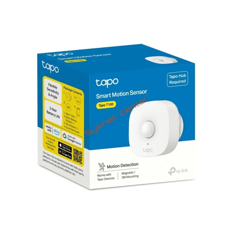 TP-LINK Tapo T100 Smart Motion Sensor อุปกรณ์ตรวจจับการเคลื่อนไหว