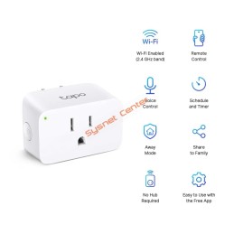 TP-LINK TAPO P105 Mini Smart Wi-Fi Plug รองรับ Load สูงสุด 3300Watt