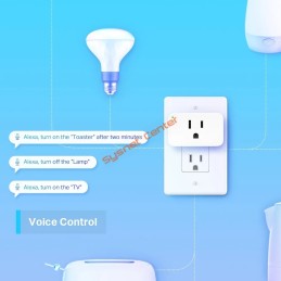 TP-LINK TAPO P105 Mini Smart Wi-Fi Plug รองรับ Load สูงสุด 3300Watt