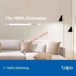 TP-LINK Tapo L520E Smart WiFi Light Bulb, Daylight & Dimmable