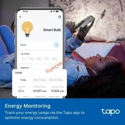 TP-LINK Tapo L520E Smart WiFi Light Bulb, Daylight & Dimmable