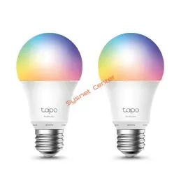 TP-LINK Tapo L530E (2-Pack) Smart Wi-Fi Light Bulb, Multicolor 16 ล้านเฉดสี