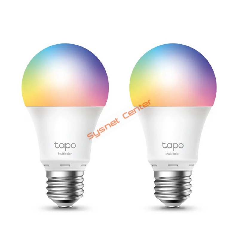 TP-LINK Tapo L530E (2-Pack) Smart Wi-Fi Light Bulb, Multicolor 16 ล้านเฉดสี