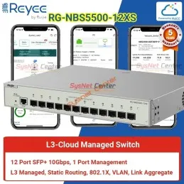 RG-NBS5500-12XS Reyee L3-Managed SFP+ 10Gbps Switch 12Port