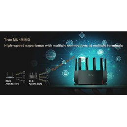 H3C Magic NX54 Next-Gen Gigabit Wi-Fi6 3000Mbps Wireless Router