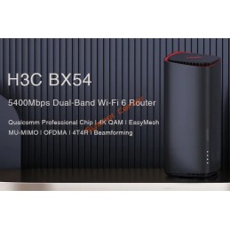 H3C Magic BX54 Next-Gen Gigabit Wi-Fi6 4x4MIMO 5.4Gbps Wireless Router