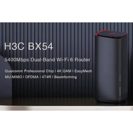 H3C Magic BX54 Next-Gen Gigabit Wi-Fi6 4x4MIMO 5.4Gbps Wireless Router