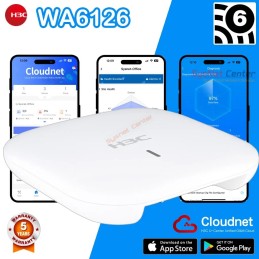 WA6126 H3C Indoor Access Point WIFI6 4x4 MIMO 5.4Gbps