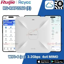 RG-RAP2260(E) Reyee AX3202 Wi-Fi 6 Dual Band 2.5Gigabit Access Point