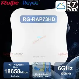 RG-RAP73HD Reyee Wi-Fi 7 Tri-Radio 2.4/5/6GHz Ceiling Access Point