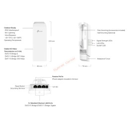 EAP215-Bridge KIT TP-LINK Omada 5GHz Wireless Bridge 5Km