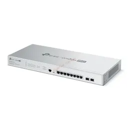 S5500-8MHP2XF TP-Link Omada Pro 8-Port L2 Managed Multi-Gigabit POE Switch