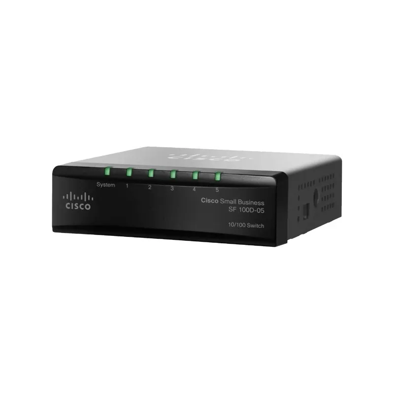 Switch Cisco SF100D-05 (SD205T) Desktop Switch 5 Port ความเร็ว 10/100Mbps