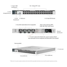 S7500-26XF6Y TP-Link Omada Pro 26-Port L3 Managed SFP+ Switch