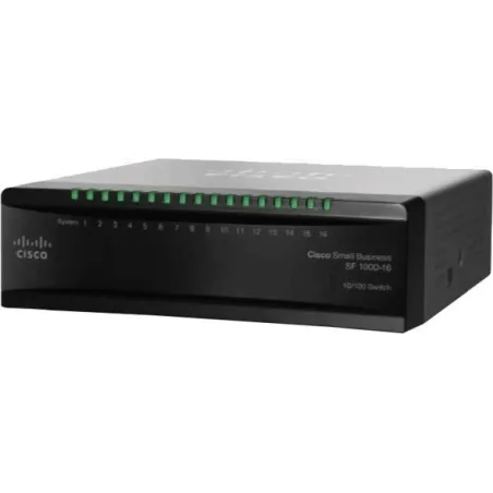 Switch Cisco SF100D-16 (SD216T) Desktop Switch 16 Port ความเร็ว 10/100Mbps