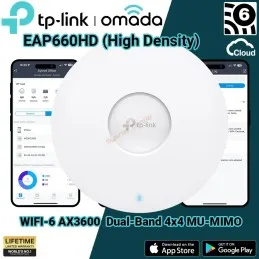 EAP660 HD TP-LINK AX3600 Wireless Dual Band Multi-Gigabit Ceiling Mount Access Point