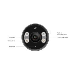 VIGI C385 TP-Link 8MP Outdoor Full-Color Bullet Network Camera