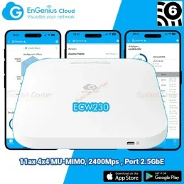 EnGenius ECW230 Cloud Managed 802.11ax 4x4 Wireless Access Point 3.54Gbps