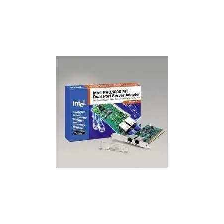 Intel PRO/ 1000 MT Dual Port Server Adapter/ Lan Card แบบ 2 Port ใน 1 Card แบบ PCI/PCI-Xความเร็ว 10/100/1000 Mbps