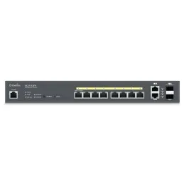 ECS1112FP EnGenius Cloud Managed L2 PoE Switch 8 Port GJigabit, 2SFP, POE 130W