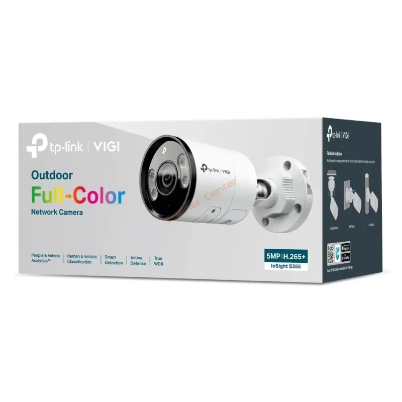 VIGI Insight S355 TP-Link VIGI 5MP Outdoor Full-Color Bullet Network Camera