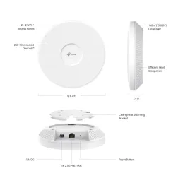 EAP723 TP-LINK BE5000 Ceiling Mount Wi-Fi 7 Access Point