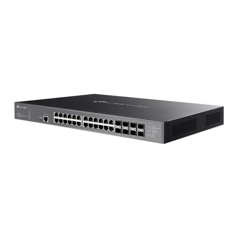 SX3832MPP TP-LINK Omada L2-Managed POE Switch 24-Port 10Gigabit, 8-Port SFP+ POE 770W