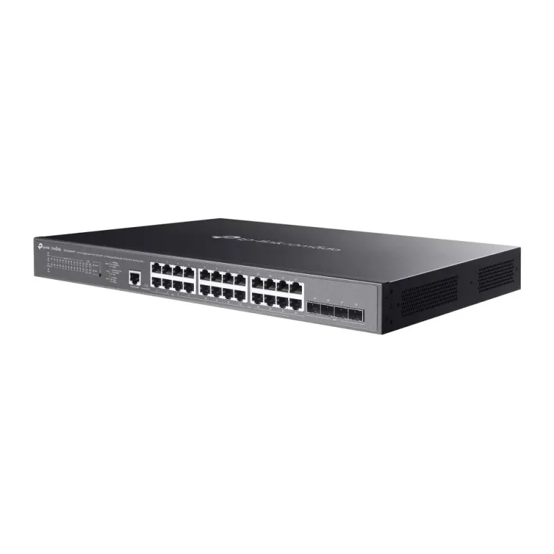 SG3428XMPP TP-LINK Omada L2-Managed POE Switch 24-Port Gigabit, 4-Port SFP+ POE 500W