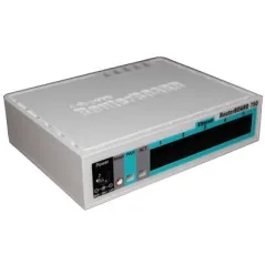 Mikrotik RouterBoard RB-750 ROS Level 4 Switch 5 port 10/100Mbps พร้อม Case แบบ พลาสติก