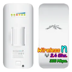 Ubiquiti NanoStation Loco M2 Access Point Outdoor 2.4GHz 150Mbps พร้อม POE ในชุด